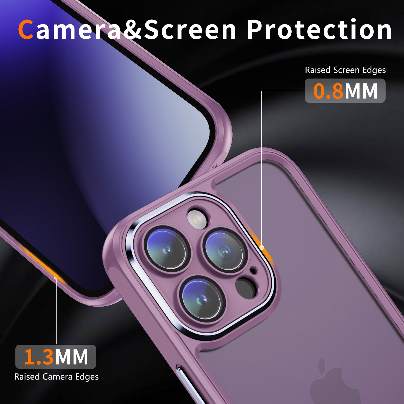 For iPhone 11 Pro Max Dual Layer Hard Acrylic+TPU Case Clear Back Phone Cover For iPhone 11 Pro Max Dual Layer Hard Acrylic+TPU Case Clear Back Phone Cover